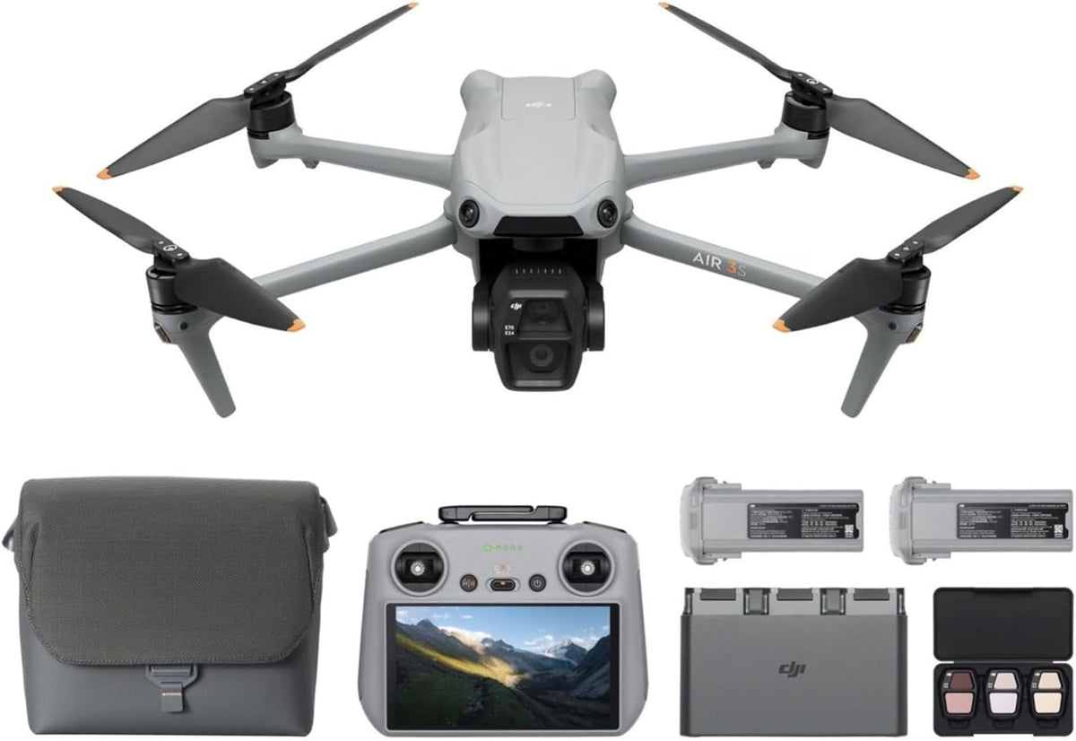 Air 3 Dual 4K Drone with Smart RC & 92 Min Flight