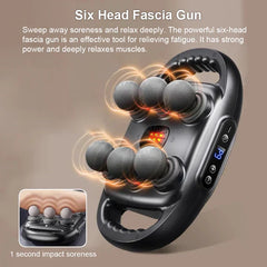 Fascia Gun Muscle Massager Gun Sixteen-head High Frequency Neck