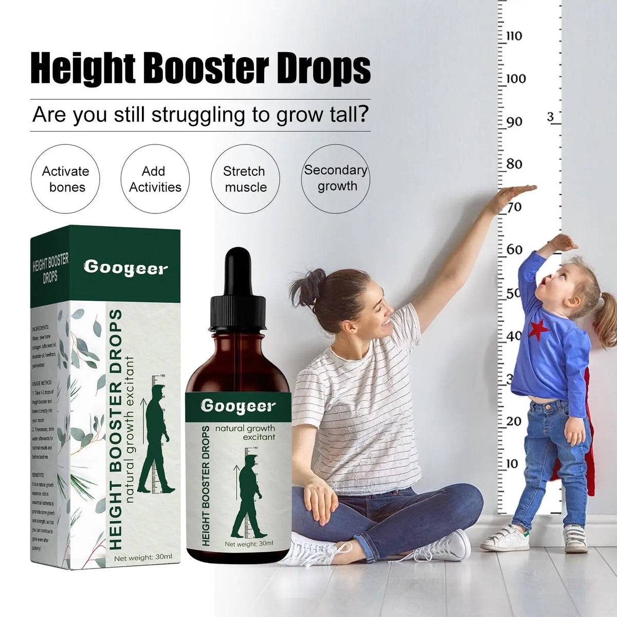 Natural Height Growth Support Drops
