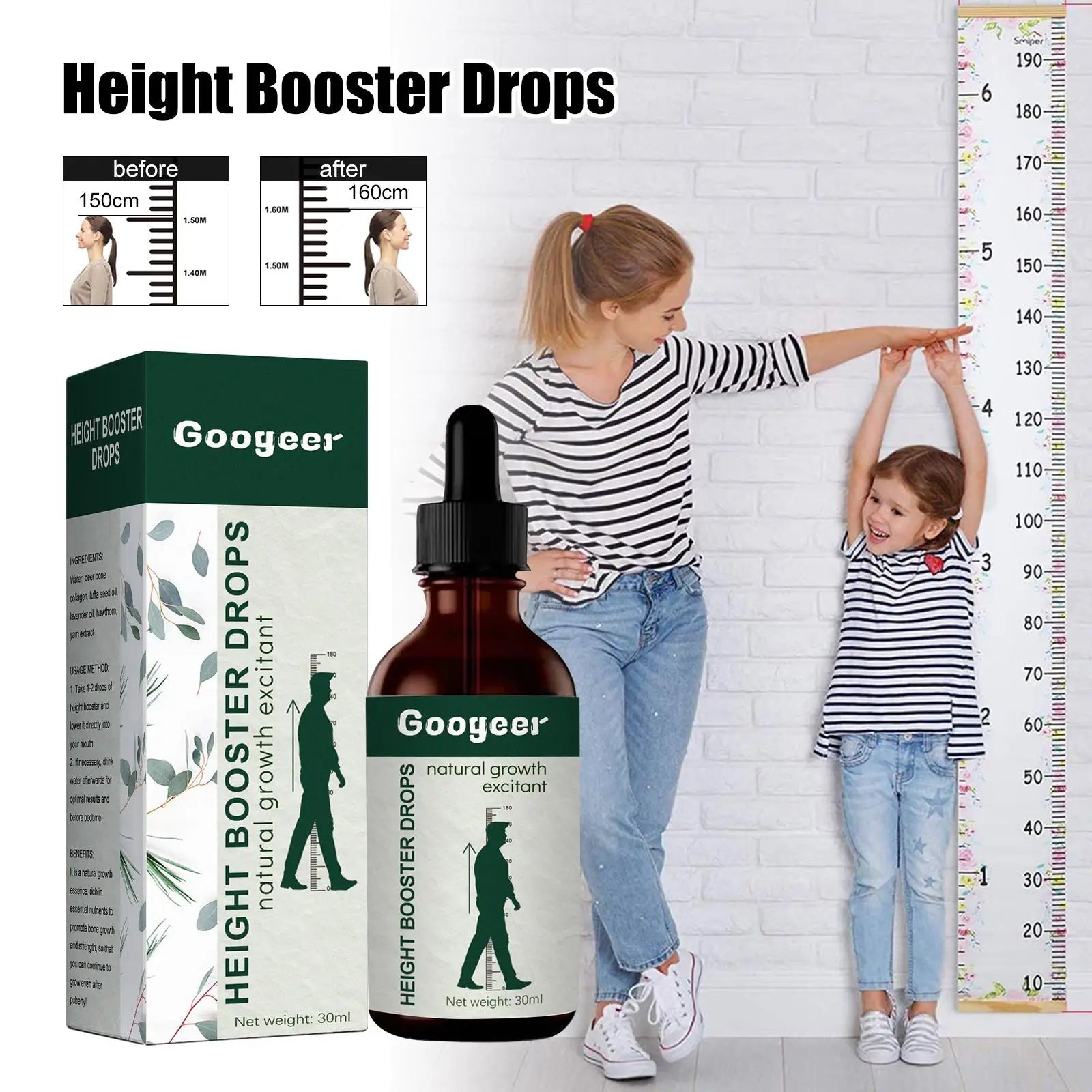 Natural Height Growth Support Drops