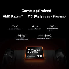 Legion GO 2 Ryzen Z2 Extreme 8.8" 144Hz OLED Handheld Console 32GB/1TB SSD Hall Joysticks Xbox & Steam Compatible